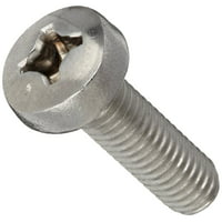 Vented Phillips Drive Pack of 10 12mm Length Pan Head M5-0.8 Metric Coarse Threads 18-8 Stainless Steel Machine Screw Plain Finish 